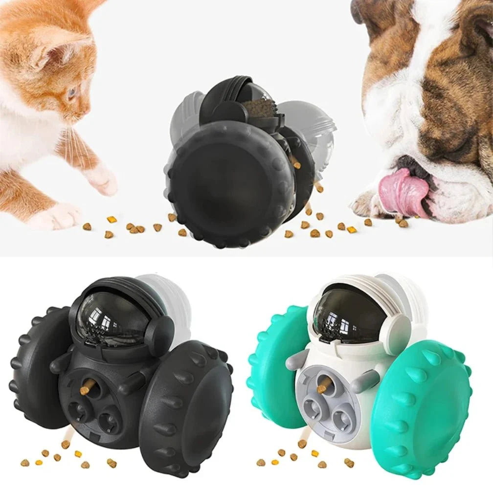 Interactive Slow Feeder Treat Tumbler Toy