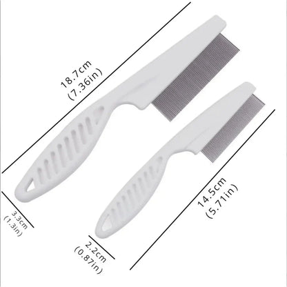 Compact Flea Comb for Dogs and Cats
