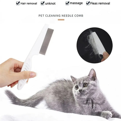 Compact Flea Comb for Dogs and Cats